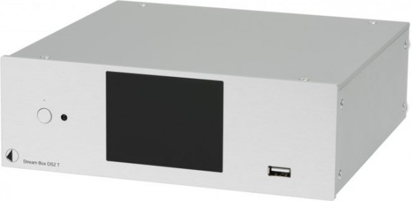 Stream Box DS2 T 24bit/192kHz Hires Audio Streamer & Internetradio von Pro-Ject silber