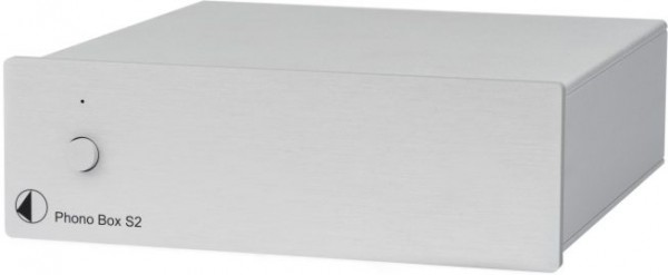 Phono Box S2 „Best Buy“ MM/MC Phono Vorverstärker von Pro-Ject silber
