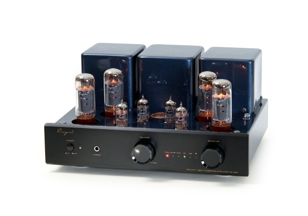 Cayin CS-55A EL 34 Vollverstärker mit MM-Phono-Eingang schwarz