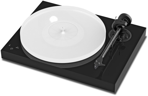 Pro-Ject X1 B Plattenspieler mit Pro-Ject Pick it S2 Tonabnehmer Schwarz Hochglanz