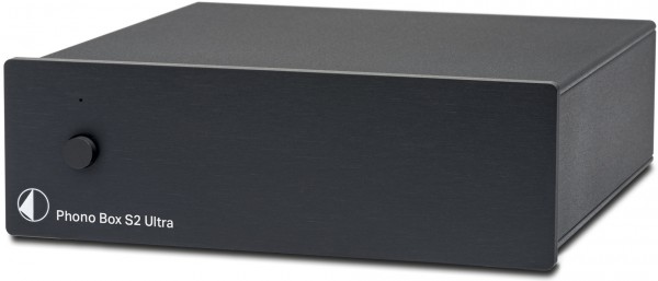 Phono Box S2 Ultra Diskrete MM/MC Phono Vorstufe von Pro-Ject schwarz
