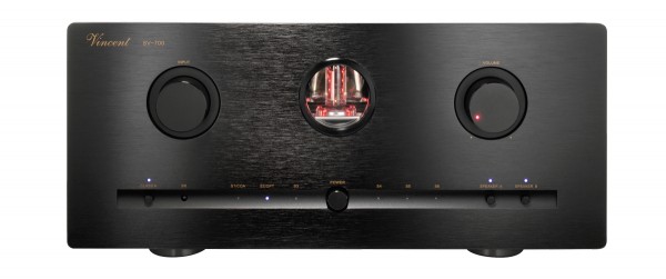 Vincent Hybrid Stereo Vollverstärker SV-700 schwarz