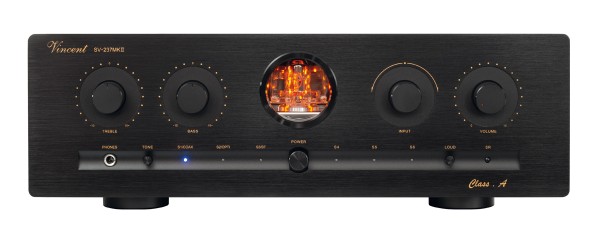 Vincent Class A Stereo Hybrid Vollverstärker SV-237MK II schwarz