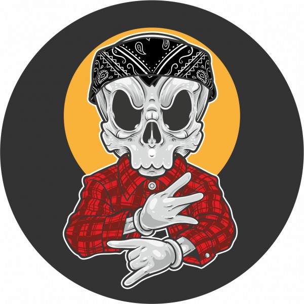 Slipmat Gangsta Skull