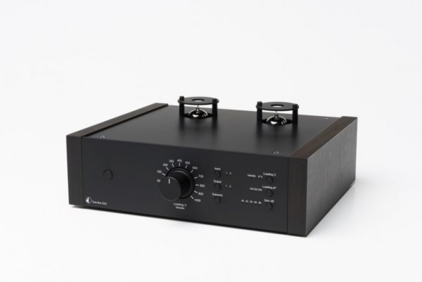 Tube Box DS2 Röhren Phono-Vorverstärker von Pro-Ject schwarz Wangen Eukalyptus