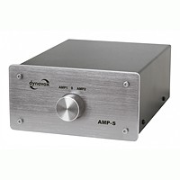 Verstärker Boxen Umschalter Dynavox AMP-S silber Metall