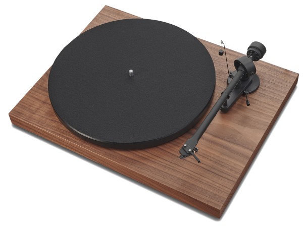 Debut RecordMaster II (Ortofon OM 5E) Walnuss Funiert von Pro-Ject