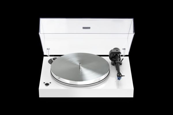 Plattenspieler X8 Hochglanz weiß von Pro-Ject