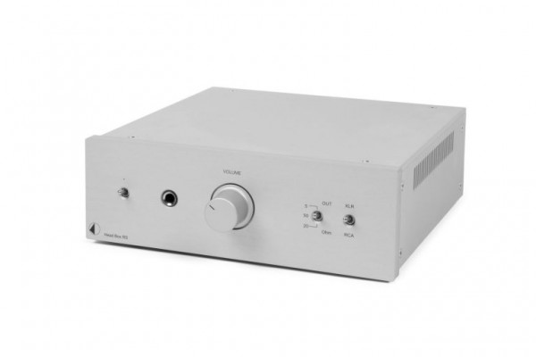 Head Box RS Highend Kopfhörer-Verstärker von Pro-Ject silber