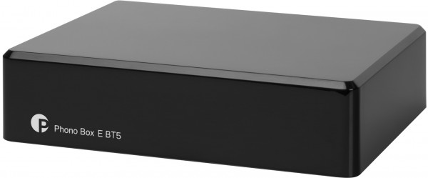 Phono Box E BT 5 Kabelloses Bluetooth-Streaming für Phono und Line Quellen von Pro-Ject Schwarz